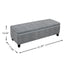 Indoor Storage Ottoman Bench With Hidden Storage - Pattern