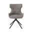 Damita - Side Chair With Swivel (Set of 2) - Camel