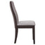 Upholstered Dining Chair (Set of 2) - Taupe / Brown