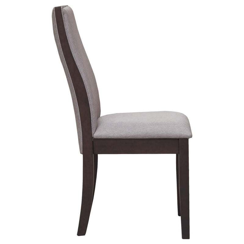 Subtle Curved Silhouette Dining Chair (Set of 2)