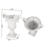 Roman Style Garden Urn Planter - Antique White