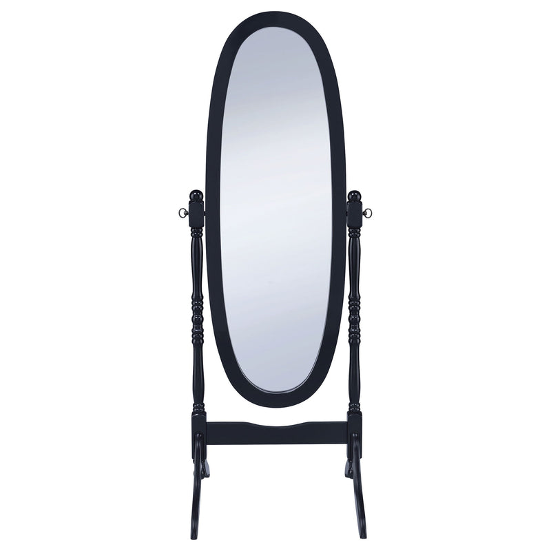Dunne - Cheval Mirror With Oval Frame