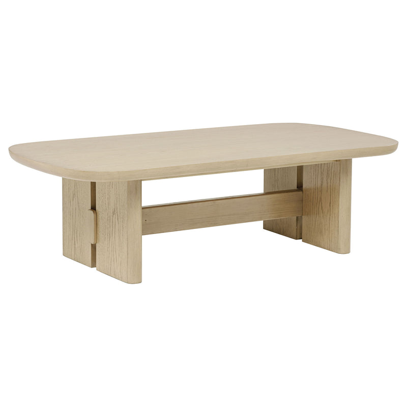 Kimpton - 2 Piece Coastal Coffee And End Table Set - Beige