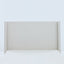 Shelton - Queen Upholstered Wingback Bed With 54" High Headboard - Ivory / Light Gray / Camel Oak