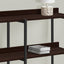 Accent Console Table For Entryway, 3 Tier Design
