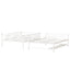 Metal Bunk Bed With Shelf And Guardrails