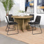 Larrabee - Round Dining Table - Mango Color