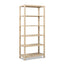 Ellis - 5 Shelf Open Frame Bookcase - Natural