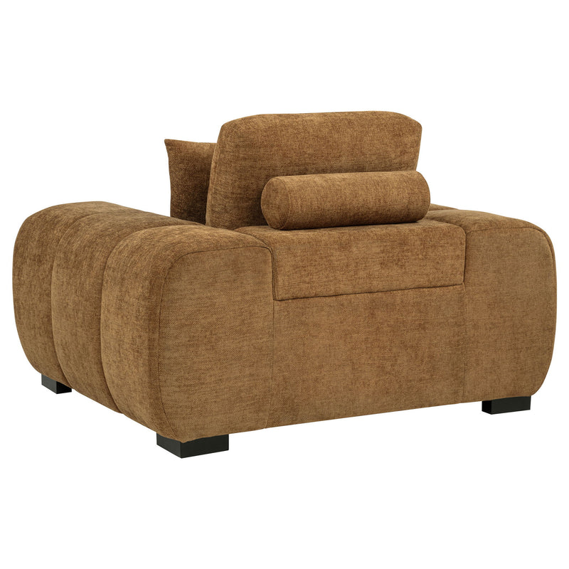 Plather - Accent Chair - Amber