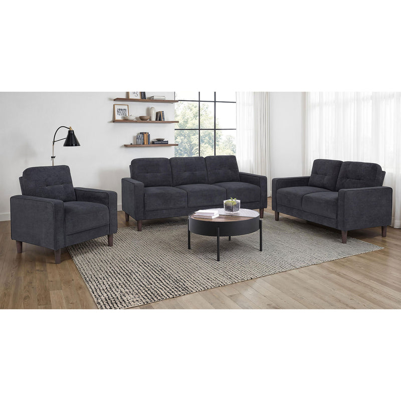 Heather - Track Arm Tufted Loveseat