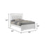 Blaze - Modern Bed With LED Headboard