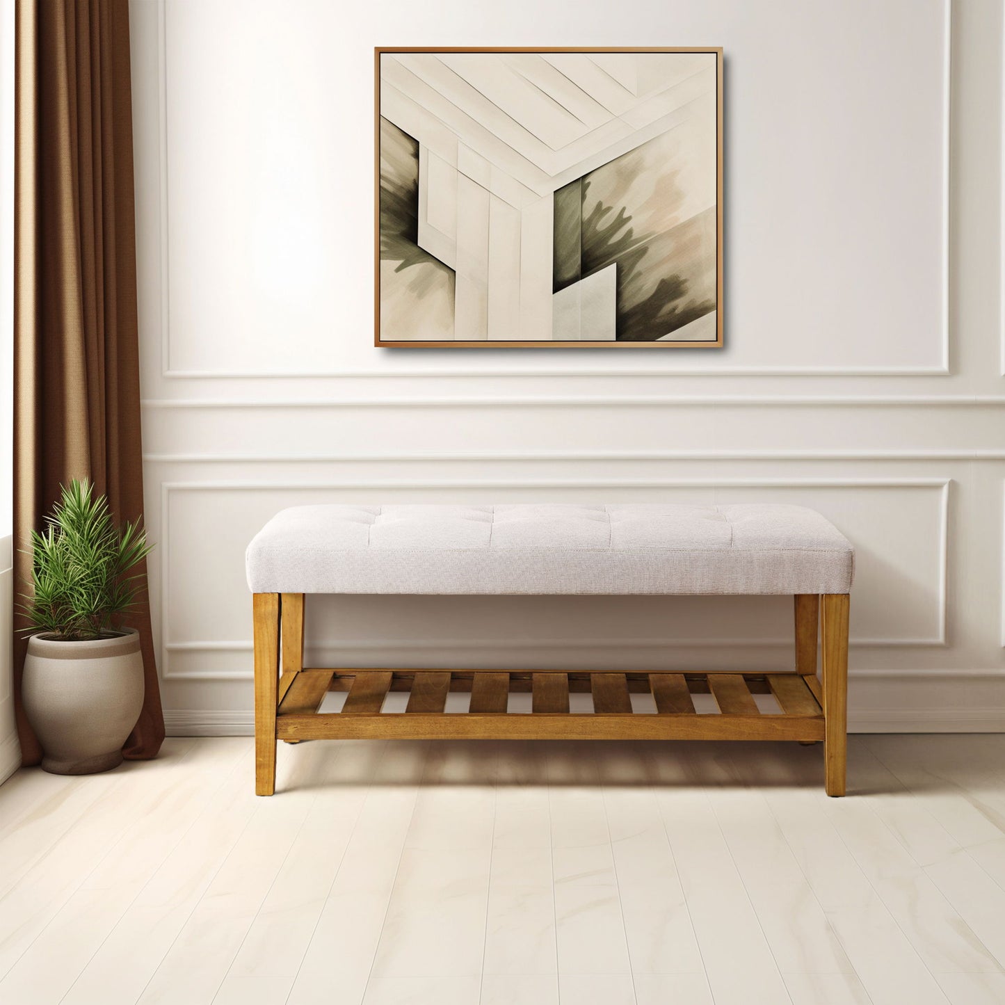 Charla - Upholstered Bench