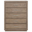 Gibbons Barley - 5 Drawer Bedroom Chest - Brown