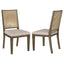 Stewart - Back Dining Side Chair (Set of 2) - Light Brown