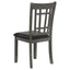 Ingall - 5 Piece Set With Storage Table And Upholstered Chairs - Medium Gray