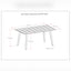 Kona - Outdoor Dining Table - Light Teak