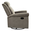 360 Degrees Swivel Recliner Manual Rocking Recliner Home With Adjustable Backrest