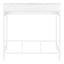 Computer Desk For Home Office, Standing, Storage Shelves, Laptop, Contemporary & Modern