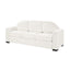Modern 3 Seater Sofa With Curved Backrest