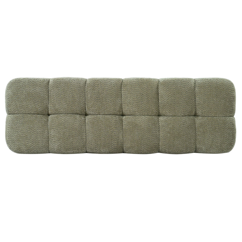 Luxury Upholstered Bench Ottoman
