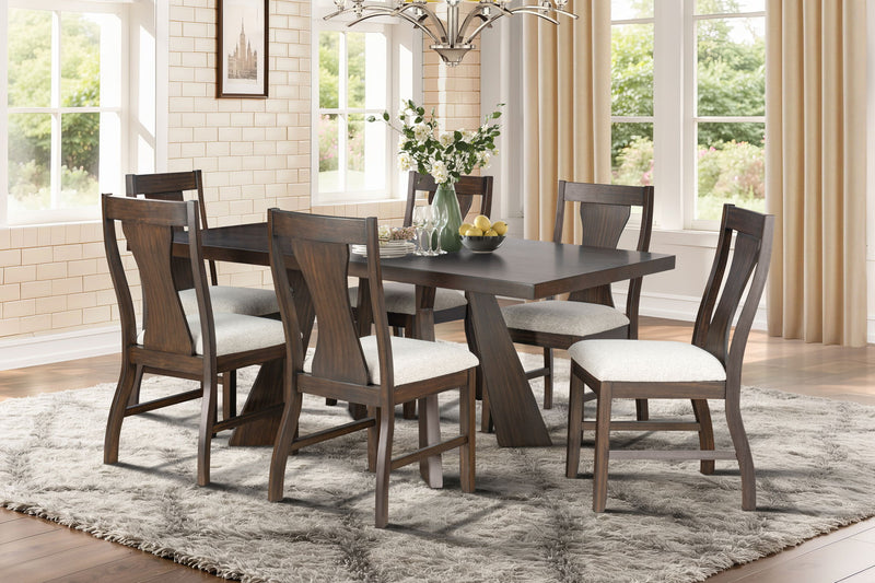 Chestnut Ridge - Silla de comedor (Juego de 2) - Marrón