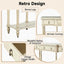 Retro Console Table With 3 Soft Close Drawers