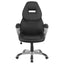 Bruce - Upholstered Adjustable Home Office Chair With Ergonomic Support And Smooth Swivel Function - Black