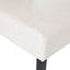 Carter - 5 Tuft Dining Chair With Button Tufted Backrest And Espresso Legs - Ivory
