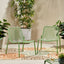 Outdoor Iron Chair With Design