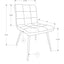 Side Upholstered Dining Chair For Dining Room, Contemporary & Modern (Set of 2)
