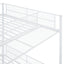 Bunk Bed With 5 Tier Shelves