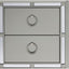 Chloe - Nightstand - Gemstone Silver