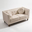 Chesterfield Loveseat 2 Seater Couch For Living Room