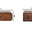 Avora - Wall Mounted 1 Drawer Nightstand