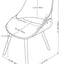 Malden - Mid Century Modern Bentwood Dining Chair