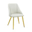 Gaines - Synthetic Leather Side Chair (Set of 2) - White