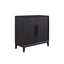 Ample Storage Bar Cabinet - Peppercorn