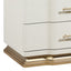 Lexington - 3 Drawer Nightstand - Beige