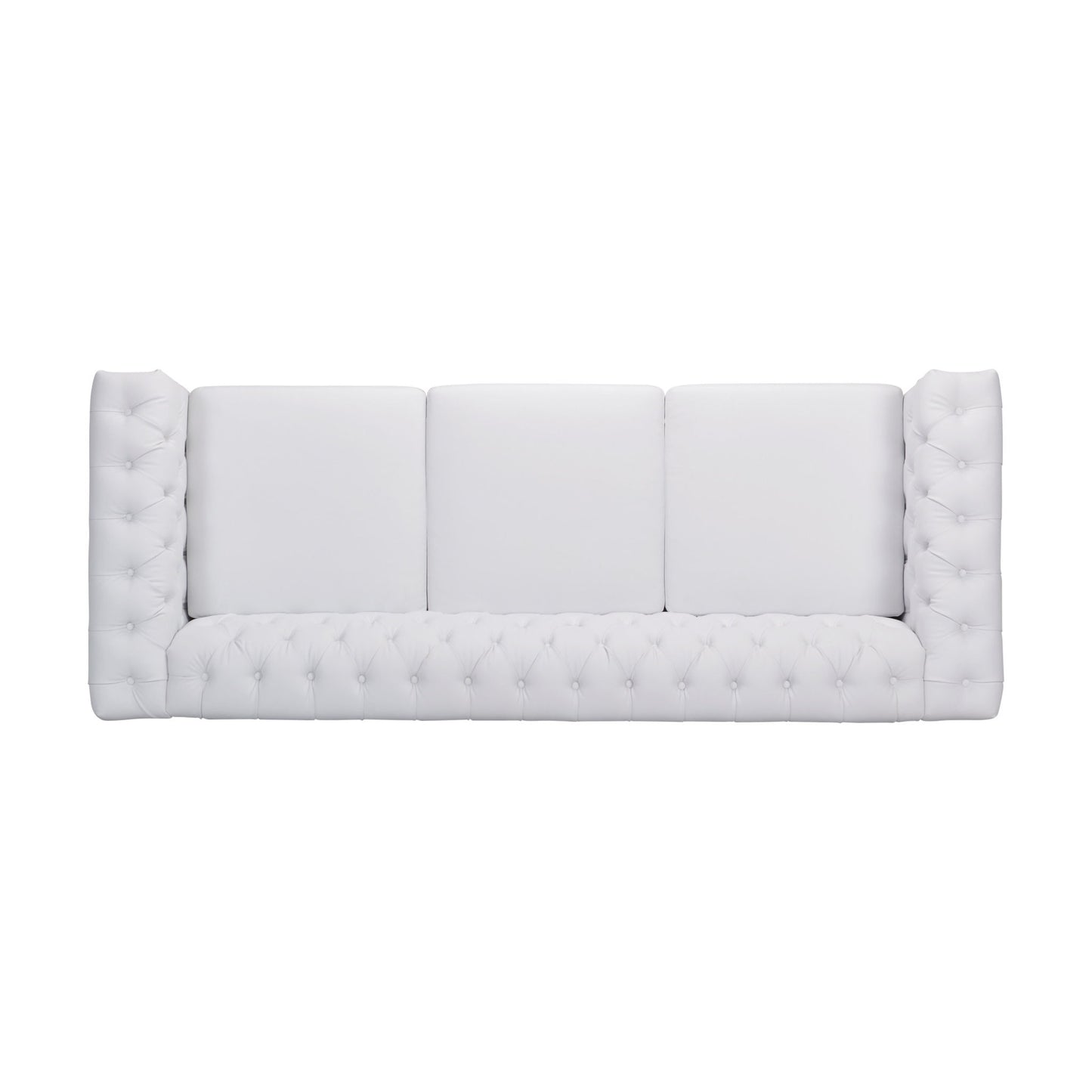Chesterfield Style 3 Seater Sofa With Deep Button Tufting