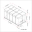 Amelia - Transitional Storage Ottoman Bench