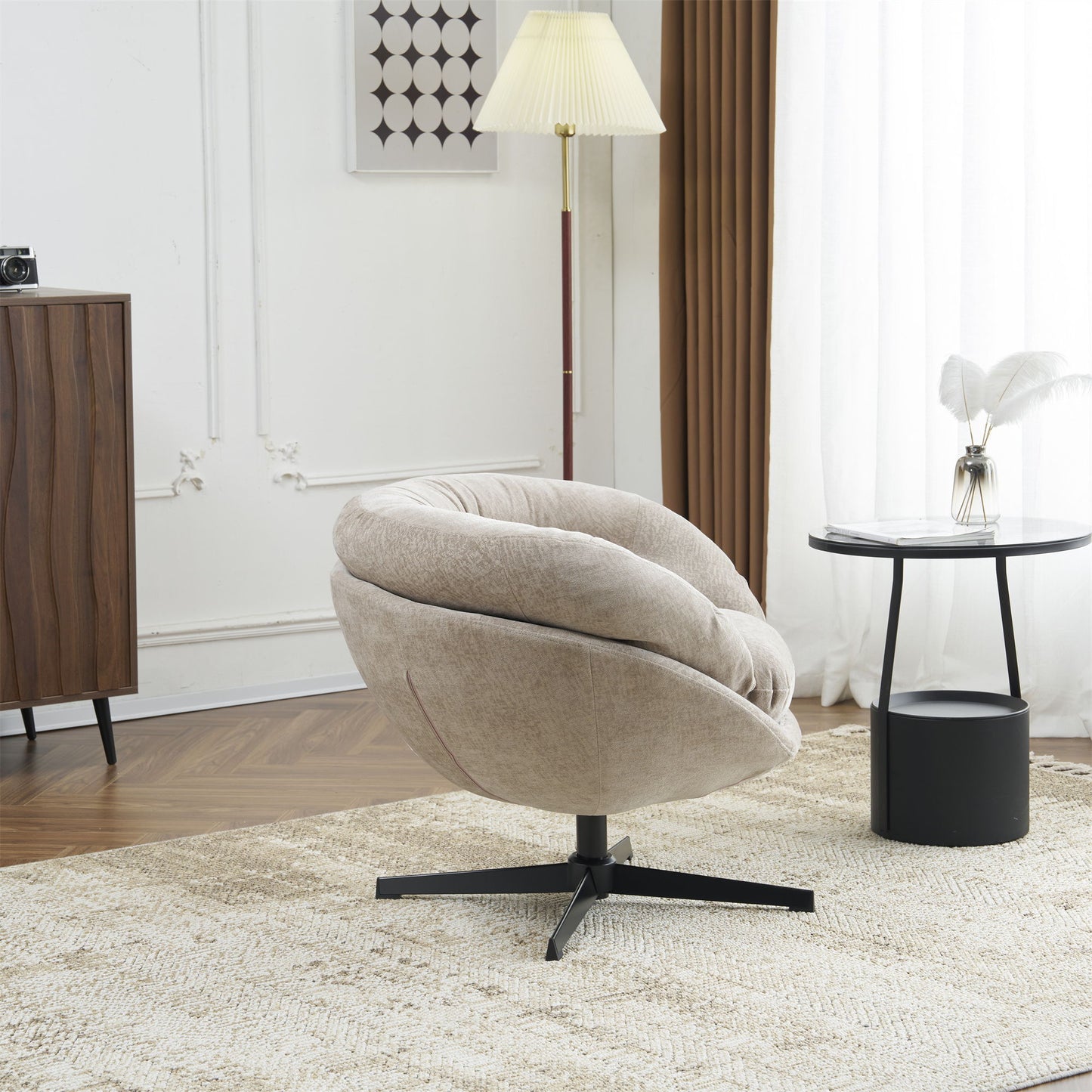 Modern Office Chair With 360 Degree Swivel