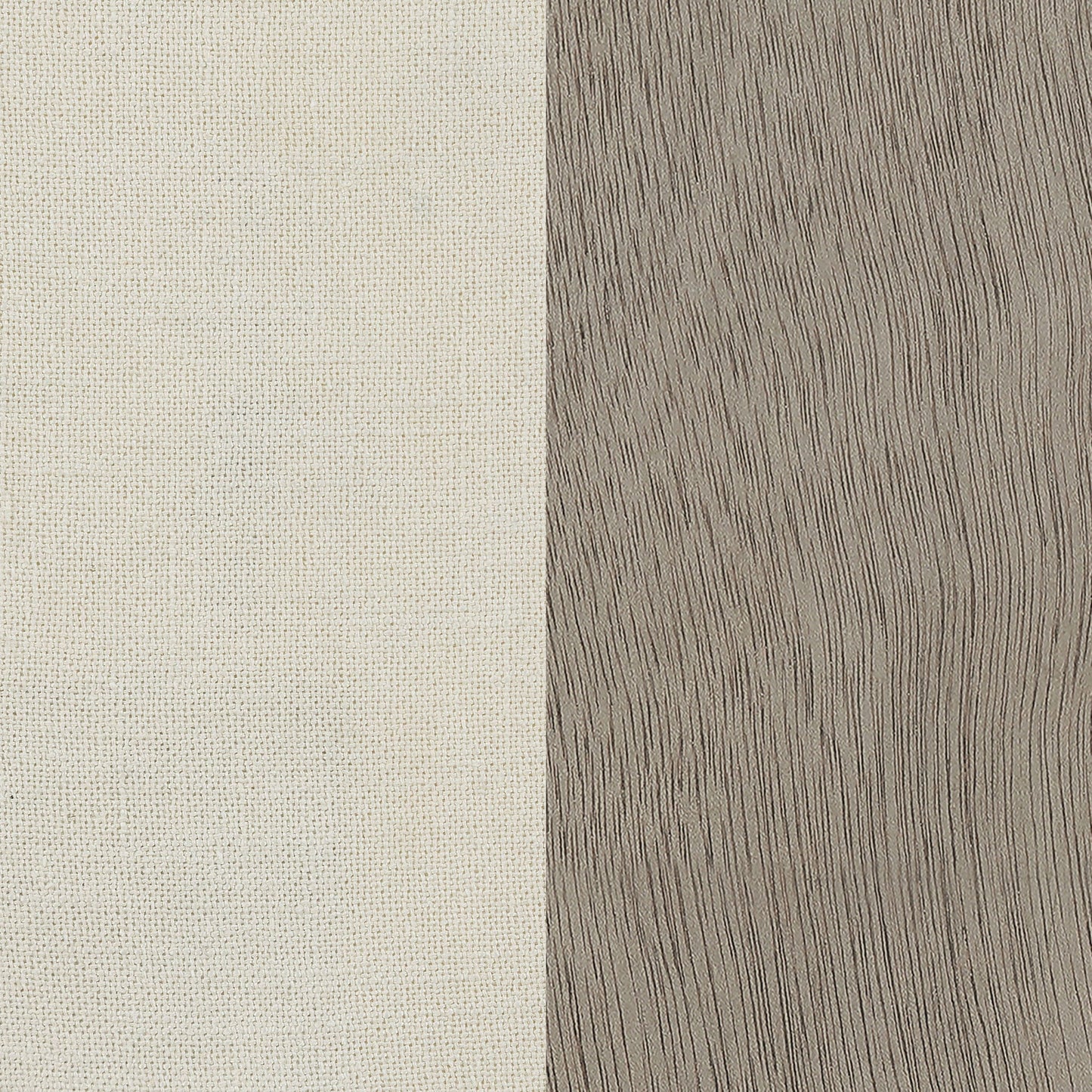 Upholstered Dining Chair With Rolled Edge Seat Back (Set of 2) - Beige