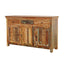 Mankato - 3 Drawer Accent Cabinet With 3 Doors - Wood