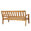 2 Piece Outdoor Conversation Set (Loveseat & Coffee Table With Water-Resistant Cushions)