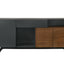 Destin- Ceramic Server - Walnut / Black