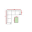 Outdoor Wicker Sectional With Weather Resistant Cushions And Table