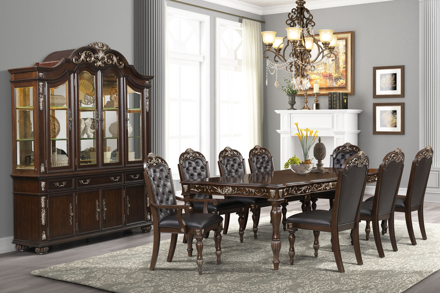 Maximus - Arm Chair (Set of 2) - Madeira