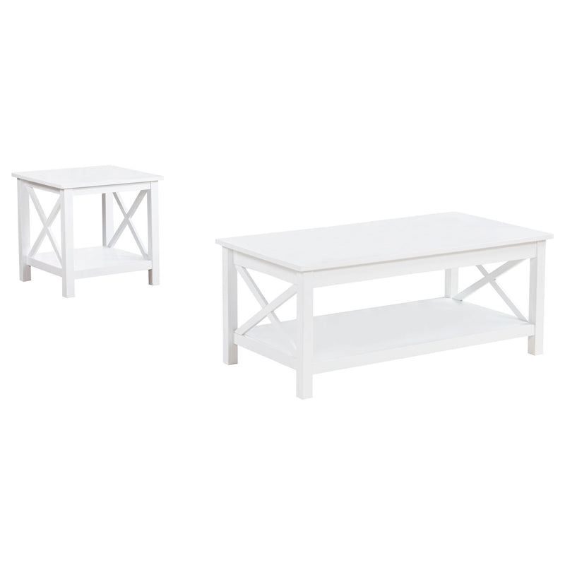 Slater - Table Set With X-Frame Design