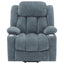 Beca - Upholstered Power Lift Recliner With Cupholders And USB Charging