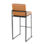 Fuji - Contemporary High Back Barstool Elegant Design